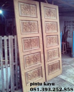pintu kayu jati di jakarta