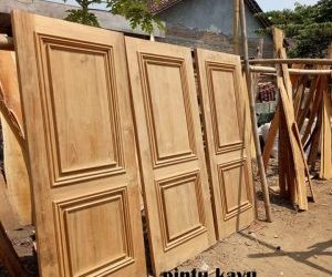 Jual Pintu Utama Kayu Jati